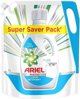 Ariel Top Load liquid Detergent Fresh D2 Liquid Detergent (2 L ) Fresh Liquid Detergent(2 L)