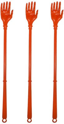 Decrooz 1463 15 Inch plastic Itching Stick Back Massager Back Scratcher,khujli stick for men,women and kids(pack of 3) made in india Massager(Brown)