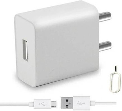 Prifakt Wall Charger Accessory Combo for Infinix S5 Pro, Infinix S5, Infinix S5 Lite, Infinix Smart 2, Infinix Hot 7, Infinix S4, Infinix Hot 3X(White)