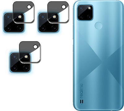 EZGER Back Camera Lens Glass Protector for REALME C21Y(Pack of: 3)