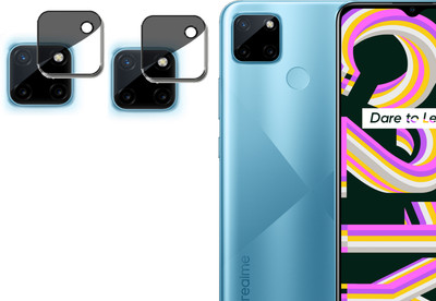 EZGER Back Camera Lens Glass Protector for REALME C21Y(Pack of: 2)