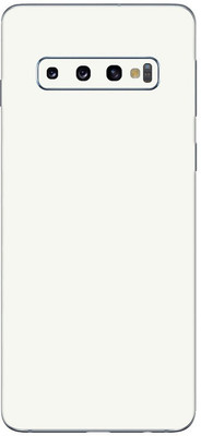 Vcare GadGets Samsung Galaxy S10 Mobile Skin(White)