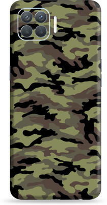 LAMHA OPPO F17 Pro Mobile Skin(Ultra Super Camouflage Military Green Skin With High Mattte Finish.)