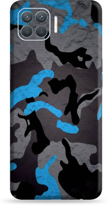 Jeeva Creation oppo f17 pro, Oppo F17 Pro Mobile Skin(Ultra Super Military Royal Blue Camouflage Skin With High Matte Finish.)