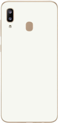 Vcare GadGets Samsung Galaxy A20 Mobile Skin(White)