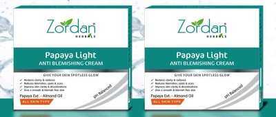 ZORDAN Papaya Light Anti Blemishing Cream (Pack Of 2) (100 g)(100 g)