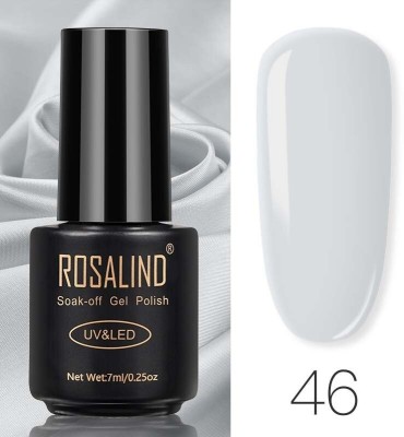 ROSALIND 7ml Nail Gel Polish UV/LED Lamp Manicure Nail Art Long-lasting Gel (RL-7ml-46) RL-7ml-46