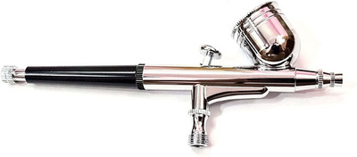 Mass Pro Air Brush (PenGun) High Quality 0.2mm Multifunction Pen Spray Gun For Paint, Tattoo, Makeup & Bakery Use Air Assisted Sprayer(Multicolor)