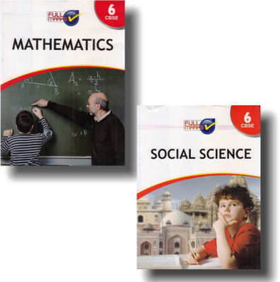 Full Mark Mathematics, Social Science Class 6 Cbse 2022(Paperback, Full mark)