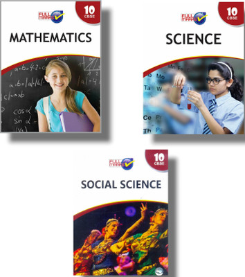 Full Mark Mathematics, Science, Social Science Class 10 Cbse 2022(Paperback, Full Mark)
