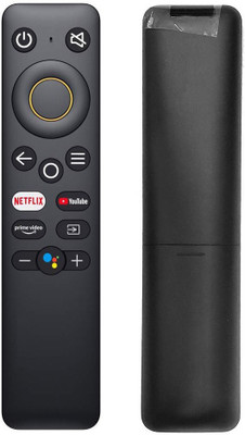 Ehop Compatible Remote Control for with Voice Assistant & Google Assistant, Netflix & Google Button for  4K LED Smart TV 4A Remote Control Realme Remote Controller(Black)