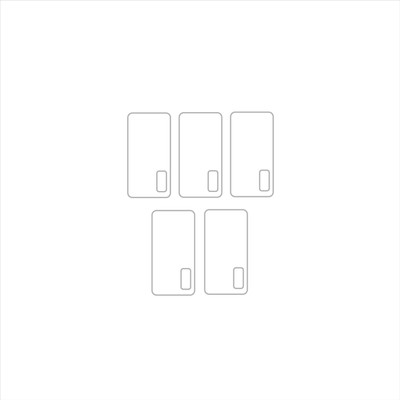 Ten To 11 Camera Lens Protector for iQOO Z5(Pack of 5)