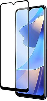 BRENZZ Edge To Edge Tempered Glass for OPPO A16(Pack of 1)