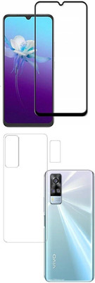Ten To 11 Front and Back Tempered Glass for ViVO Y53s(Pack of 3)
