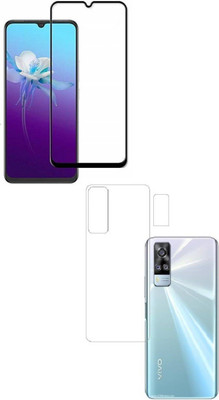 Vatsin Front and Back Tempered Glass for ViVO Y53s(Pack of 3)