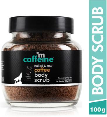 MCaffeine Coffee Body Scrub | Coconut | Tan Removal | Oily/Normal Skin | Paraben & SLS Free Scrub