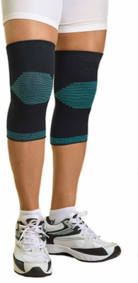 Dyna Comfort Knee Support- Pair Knee Support(Black)