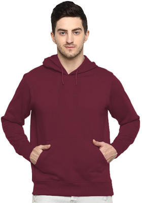 ADRO Full Sleeve Solid Men Sweatshirt