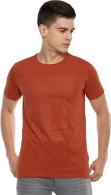 LOUIS PHILIPPE Graphic Print Men Round Neck Red T-Shirt