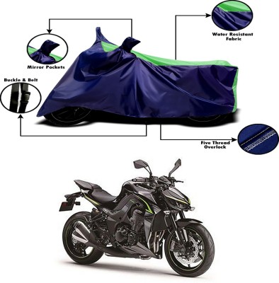 Ascension Two Wheeler Cover for Kawasaki(Z1000, Green, Blue)