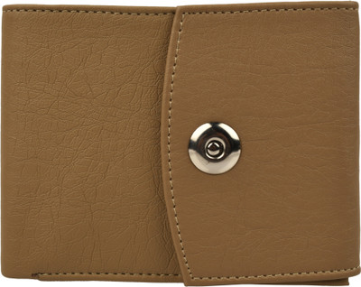 DENNY BLACQ Men Beige Artificial Leather Wallet(6 Card Slots)