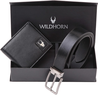 64% OFF on WILDHORN Men Casual, Formal Black Genuine Leather Wallet(5 Card Slots) 64% OFF on WILDHORN Men Casual, Formal Black Genuine Leather Wallet(5 Card Slots)