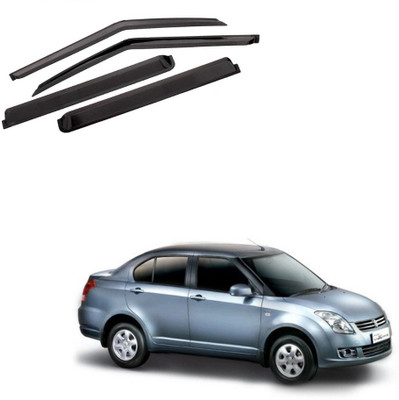 Kilonk For Convertibles Front, Rear Wind Deflector(Tinted Maruti Swift Dzire)