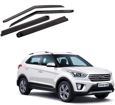 Kilonk For Convertibles Front, Rear Wind Deflector(Tinted HYUNDAI Creta)