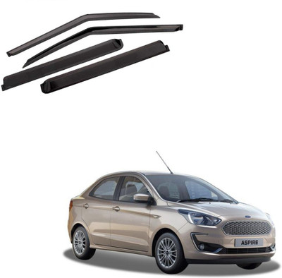 Kilonk For Convertibles Front, Rear Wind Deflector(Tinted Ford Figo Aspire 1.2 Ti-VCT Ambiente)