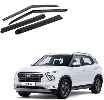 Kilonk For Convertibles Front, Rear Wind Deflector(Tinted HYUNDAI Creta 1.6 SX Option)