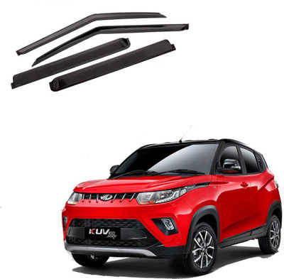 Kilonk For Convertibles Front, Rear Wind Deflector(Tinted MAHINDRA KUV 100)
