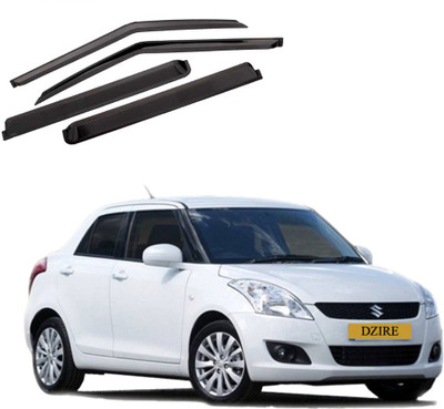 Kilonk For Convertibles Front, Rear Wind Deflector(Tinted Maruti Swift Dzire)