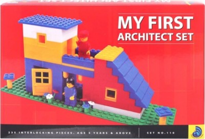 Jayaansh Traders MY FIRST ARCHITECT SET FOR KIDS(Multicolor)