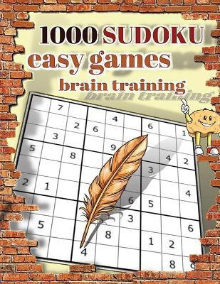 1000 SUDOKU easy games brain training(English, Paperback, Rafferty Cassandra)