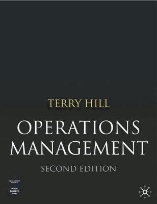Operations Management(English, Paperback, Hill Terry)
