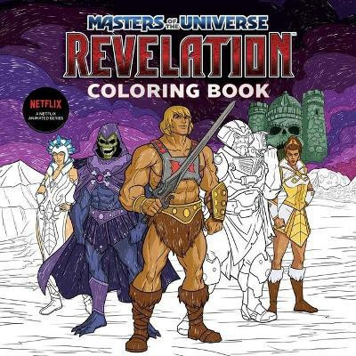 Masters of the Universe: Revelation Official Coloring Book (Essential Gift for Fans)(English, Paperback, Mattel)