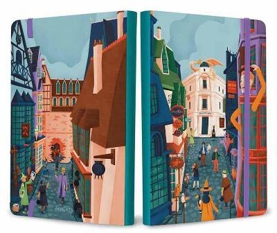 Harry Potter: Exploring Diagon Alley Softcover Notebook(English, Paperback, Insight Editions)