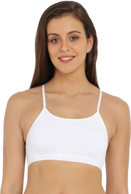 JOCKEY Women Cami Bra Non Padded Bra(White)
