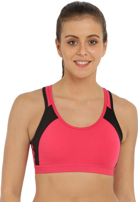 JOCKEY Women Sports Non Padded Bra(Black)