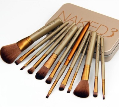 ADS HUDA Beauty Naked3 Makeup Brush Set(Pack of 12)