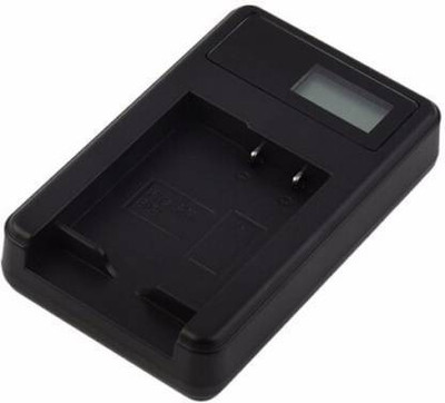 Power Smart LP-E10 LCD USB Charger indicator display. 1-Slot Ion Camera Battery Charger  Camera Battery Charger(Black)