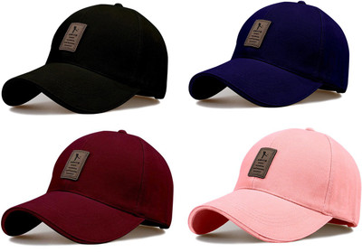 Evanden Sports/Regular Cap Cap(Pack of 4)