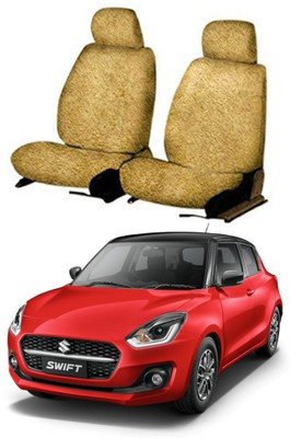 Chiefride Cotton Car Seat Cover For Maruti Swift(Front Detachable Headrest, Without Back Seat Arm Rest, 5 Seater)