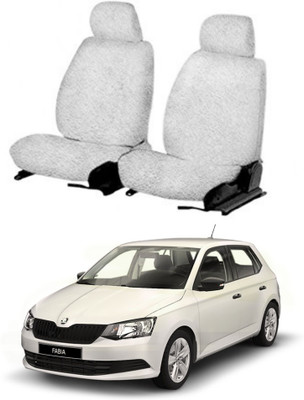 Chiefride Cotton Car Seat Cover For Skoda Fabia(Front Detachable Headrest, Without Back Seat Arm Rest, 5 Seater)