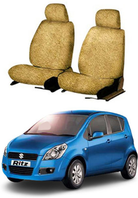 Chiefride Cotton Car Seat Cover For Maruti Ritz(Front Detachable Headrest, Without Back Seat Arm Rest, 5 Seater)
