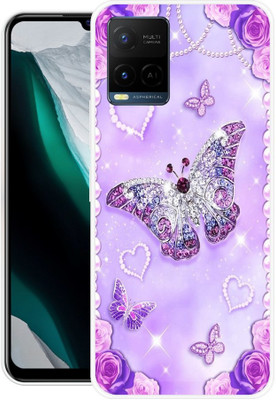 ROCKPRINT Back Cover for Vivo Y21 2021(Multicolor, Grip Case, Silicon, Pack of: 1)