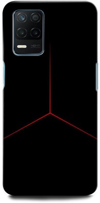 GRAFIQE Back Cover for Realme 9 5G BLACK, RED, LOGO, STAR(Multicolor, Shock Proof, Pack of: 1)