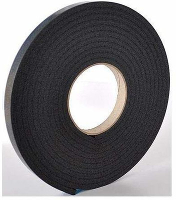 NIYATI IMPEX Single Sided Gasket Tape 24 mm Width x 6 mm Thickness x 5 Meter Length Manual (Manual)(Set of 1, Black)