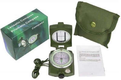 Explorer ™Professional Military Army Metal Sighting High Accuracy Waterproof Compass Compass(Green)
