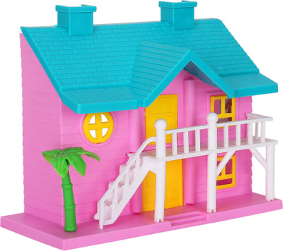 SNM97 Funny House Play Set-Doll House Set House_A.42(Multicolor)